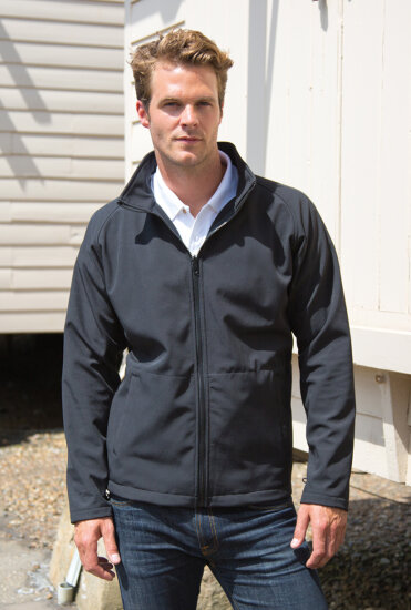 Jacken: Men`s 3 in 1 Softshell Journey Jacket RT400 von Result
