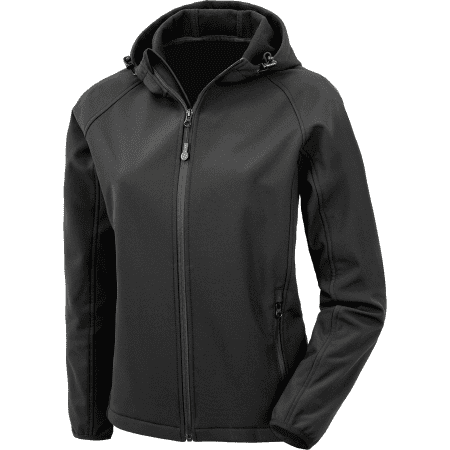 Result Women´s Recycled 3-Layer Printable Hooded Softshell Jacket 