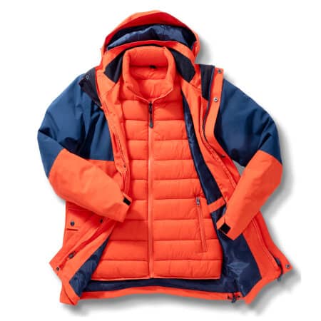 Result Recycled 3-In-1 Padded Ripstop Jacket 