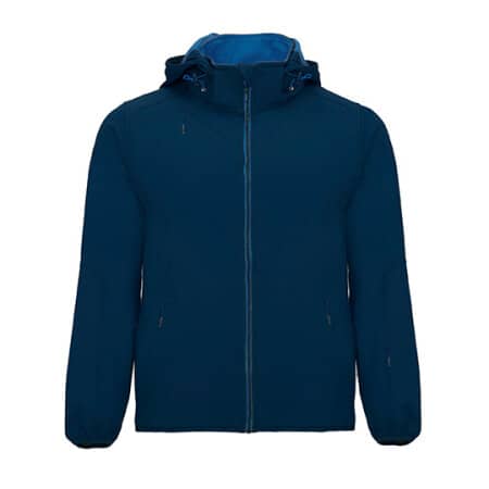 Roly Siberia Softshell Jacket Navy Blue|Royal Blue