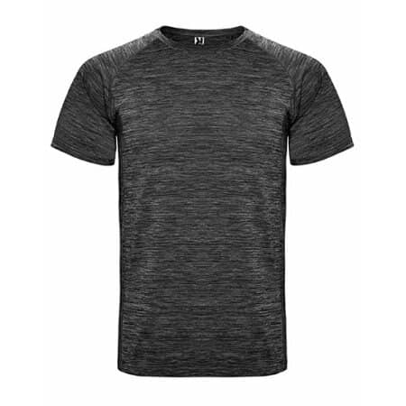 Roly Austin T-Shirt Heather Black