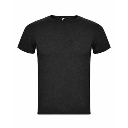 Roly Fox T-Shirt Heather Black