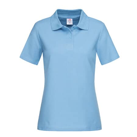 Stedman® Short Sleeve Polo for women Light Blue