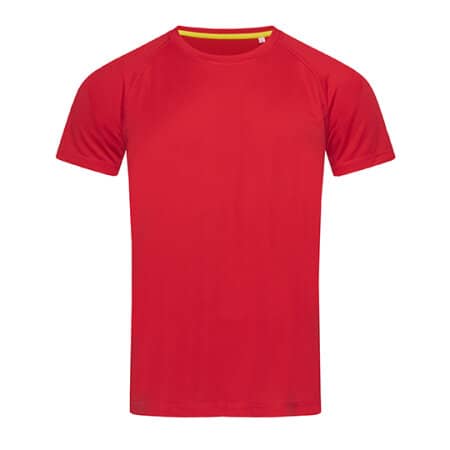 Stedman® Active 140 Raglan Crimson Red