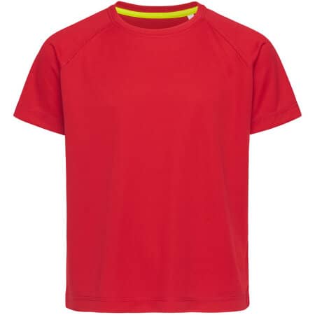 Stedman® Active 140 Raglan for children Crimson Red