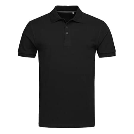 Stedman® Harper Polo Short Sleeve Black Opal