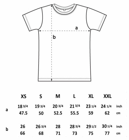 T-Shirts: Men`s /Unisex Classic Fit T-Shirt SA01 von Continental Clothing