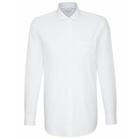 Seidensticker Men`s Shirt Modern Fit Longsleeve White
