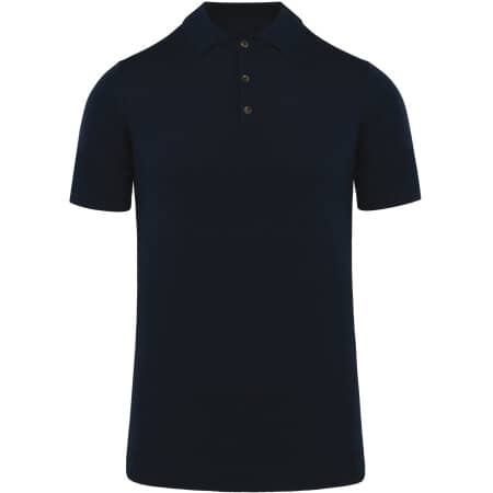 Spasso Umweltfreundliches Herren-Polohemd aus Strick 