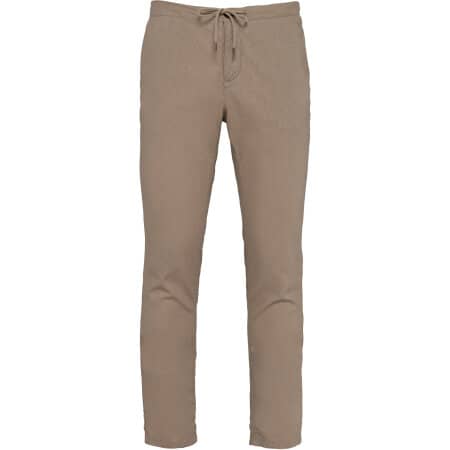 Spasso Umweltfreundliche Herrenhose aus Bio-Leinen und Bio-Baumwolle 