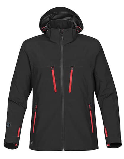 Jacken in Black|Bright Red: Mens Patrol Softshell Jacket ST83 von Stormtech