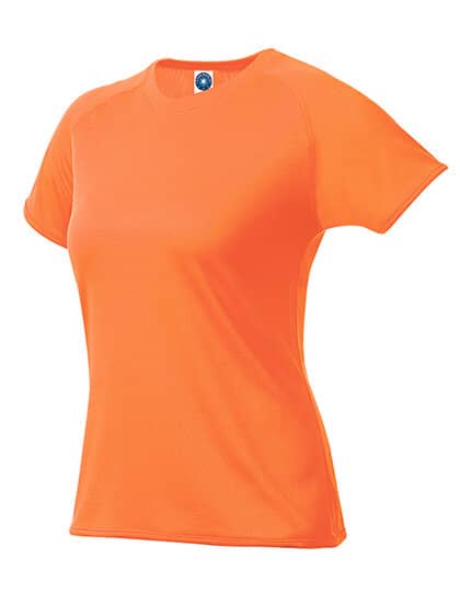 T-Shirts in Fluorescent Orange (Neon): Ladies` Sport T-Shirt SW403 von Starworld