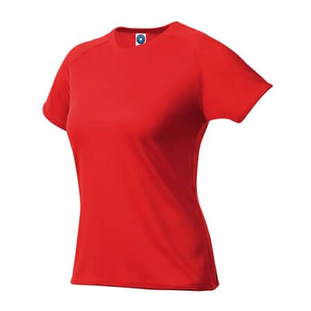 Starworld Ladies` Sport T-Shirt Red