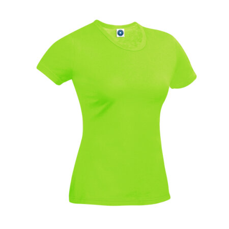 Starworld Ladies` Performance T-Shirt Fluorescent Green (Neon)