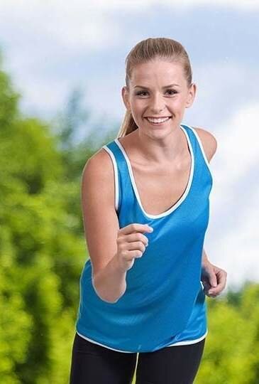 Tanktops: Contrast Technical Vest Women`s SW405 von Starworld