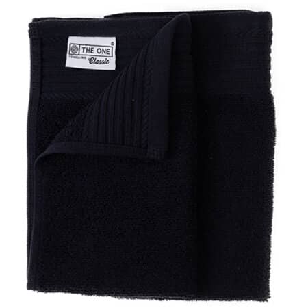 The One Towelling® Classic Guest Towel TH1020 Black