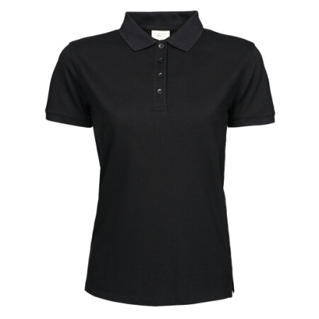 Tee Jays Ladies` Heavy Polo Black