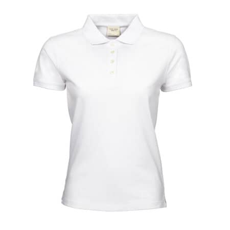 Tee Jays Ladies` Heavy Polo White