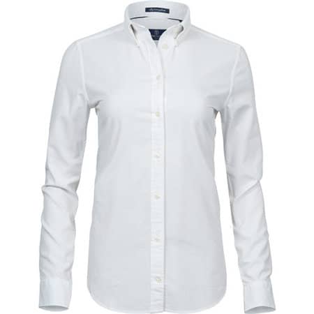 Tee Jays Ladies Perfect Oxford Shirt White