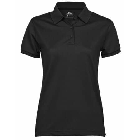 Tee Jays Women´s Club Polo Black