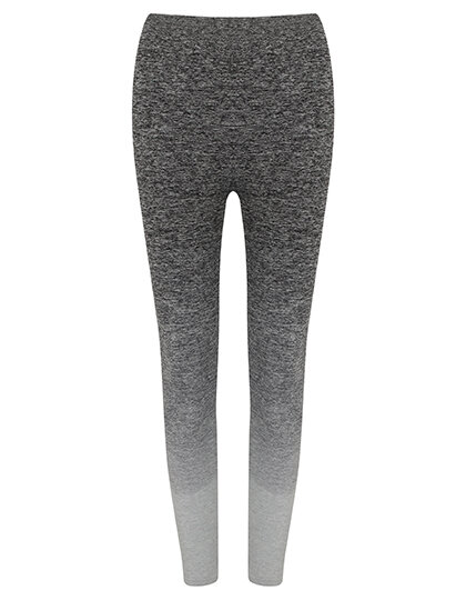 Hosen in Dark Grey - Light Grey Marl: Ladies` Seamless Fade Out Leggings TL300 von Tombo