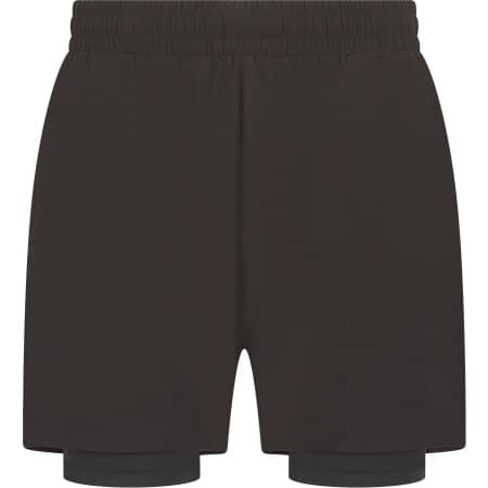 Tombo Men`s Double Layer Sports Short 