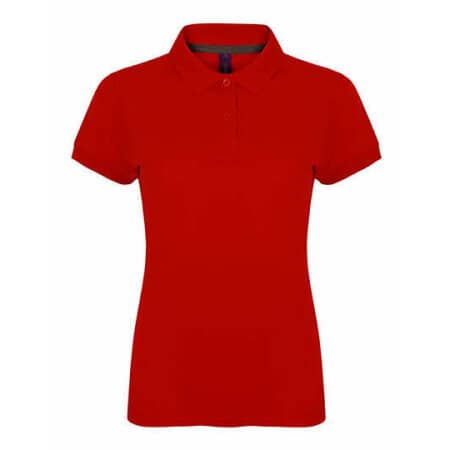 Henbury Ladies` Microfine-Piqué Polo Shirt 