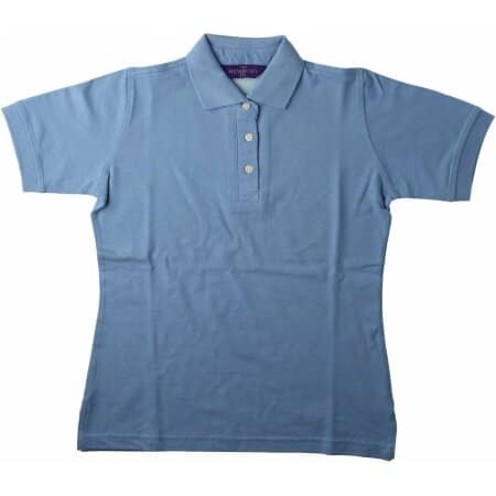 Henbury Ladies` Classic Cotton Piqué Polo Shirt 