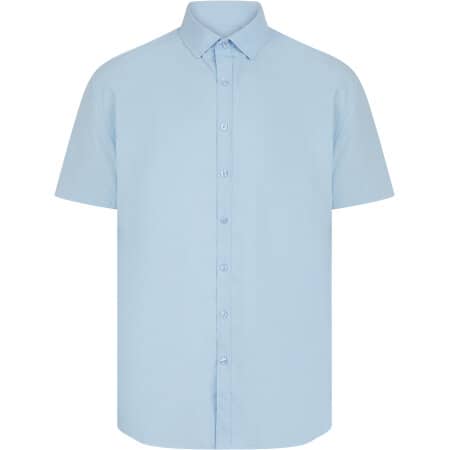 Henbury Men´s Short Sleeved ´Cotton Feel´ Coolplus® Shirt 