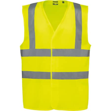 WK. Designed To Work HI-VIS Sicherheitsweste Erwachsene Unisex 
