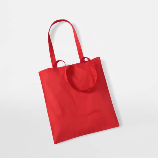 Taschen in Bright Red: Bag for Life - Long Handles WM101 von Westford Mill
