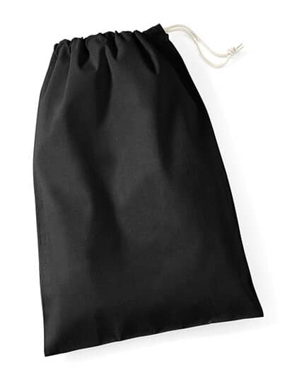 Taschen in Black: Cotton Stuff Bag WM115 von Westford Mill