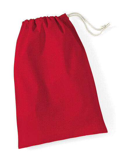 Taschen in Classic Red: Cotton Stuff Bag WM115 von Westford Mill