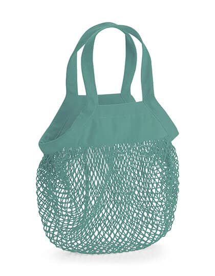Taschen in Sage Green: Organic Cotton Mini Mesh Grocery Bag WM151 von Westford Mill