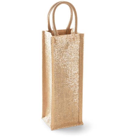 Westford Mill Shimmer Jute Bottle Bag 