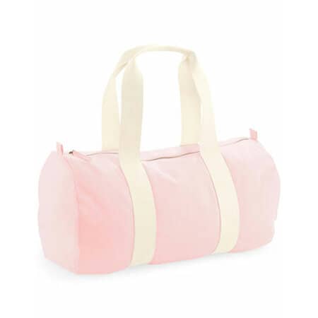 Westford Mill EarthAware™ Organic Barrel Bag Pastel Pink