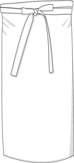 Schürzen: Cook’s Apron XL X1000 von Link Kitchen Wear