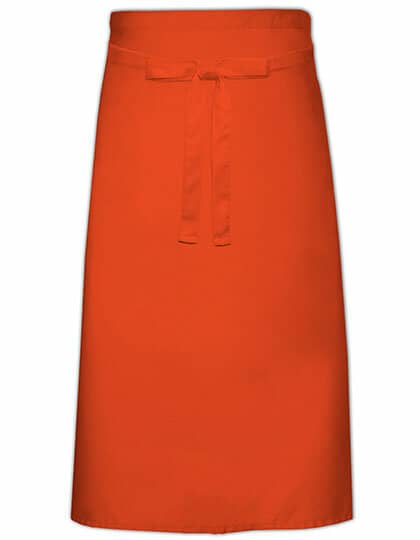 Schürzen in Orange (ca. Pantone 1655): Cook’s Apron XL X1000 von Link Kitchen Wear