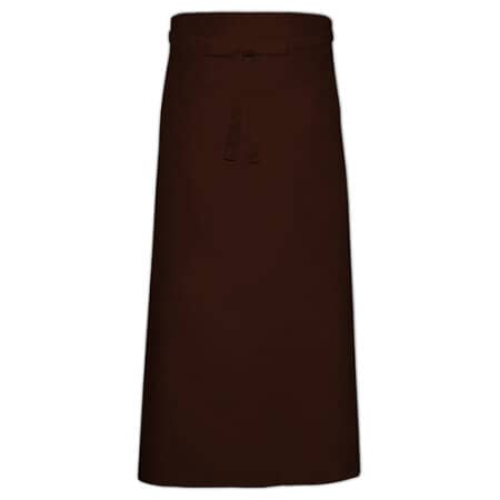 Link Kitchen Wear Bistro Apron XL with Front Pocket Brown
