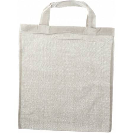 Jiale Baumwolltasche, kurze Henkel PREMIUM 
