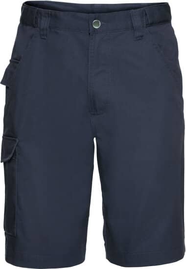 Hosen: Workwear-Shorts aus Polyester-/Baumwoll-Twill Z002 von Russell
