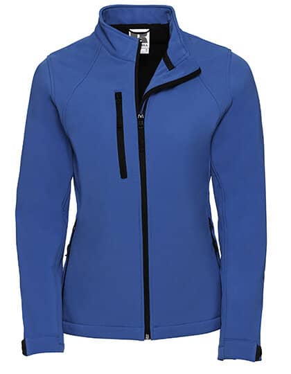 Jacken in Azure Blue: Ladies` Softshell-Jacket Z140F von Russell