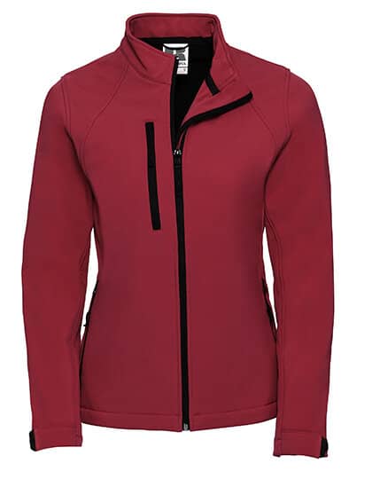 Jacken in Classic Red: Ladies` Softshell-Jacket Z140F von Russell
