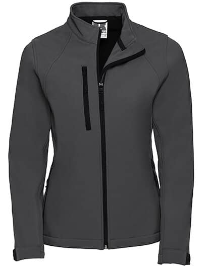 Jacken in Titanium (Solid): Ladies` Softshell-Jacket Z140F von Russell