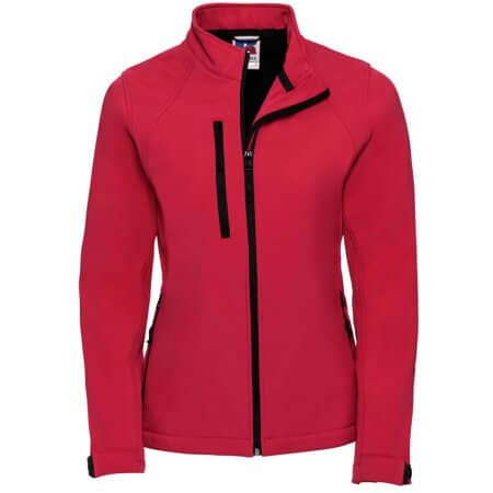 Russell Ladies` Softshell-Jacket Classic Red