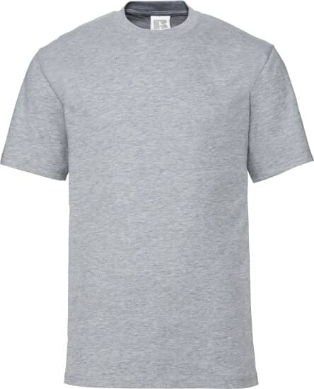 T-Shirts in Light Oxford (Heather): Russell Classic T Z180 von Russell