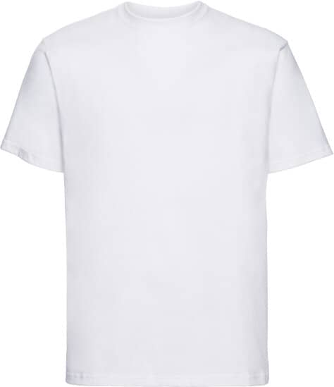 T-Shirts in White: Russell Classic T Z180 von Russell