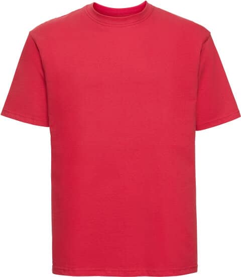 T-Shirts in Bright Red: Russell Classic T Z180 von Russell