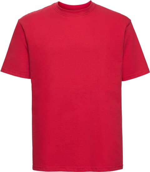 T-Shirts in Classic Red: Russell Classic T Z180 von Russell