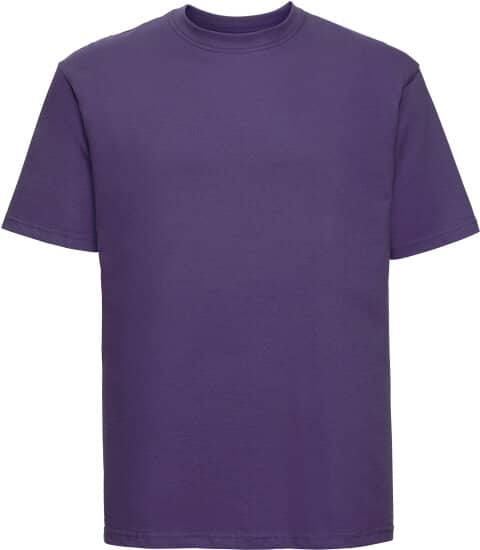 T-Shirts in Purple: Russell Classic T Z180 von Russell